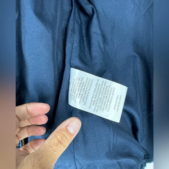 Pendleton Sherpa fuzzy and wool zip front jacket women’s small - Picture 6 of 9